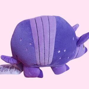 Disney Jessies Critter Carousel  Purple Armadillo Plush Toy '9'